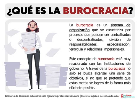 burocracia significado